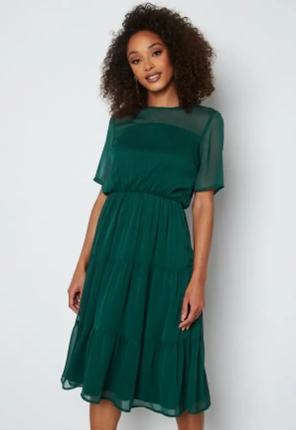Bubbleroom Occasion Brie Midi Dress Green 36