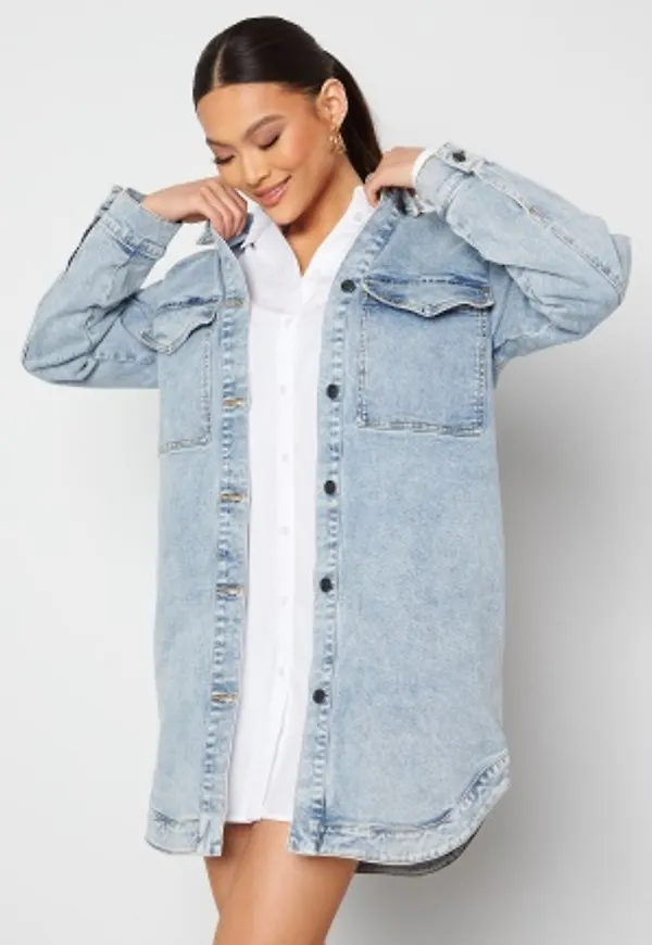 Object Collectors Item Alora Denim Jacket Medium Blue Denim XS