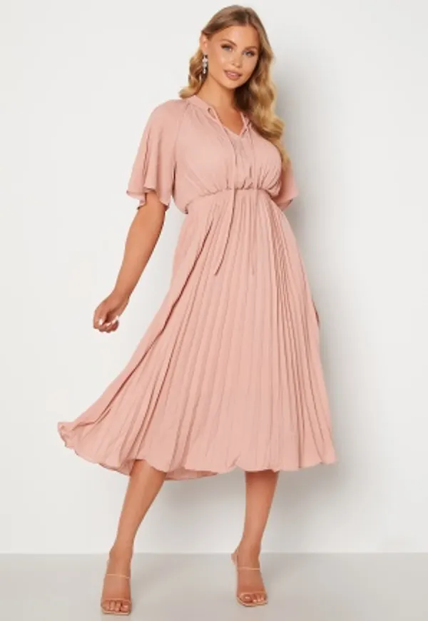 Y.A.S Manna 2/4 Midi Dress Blush L