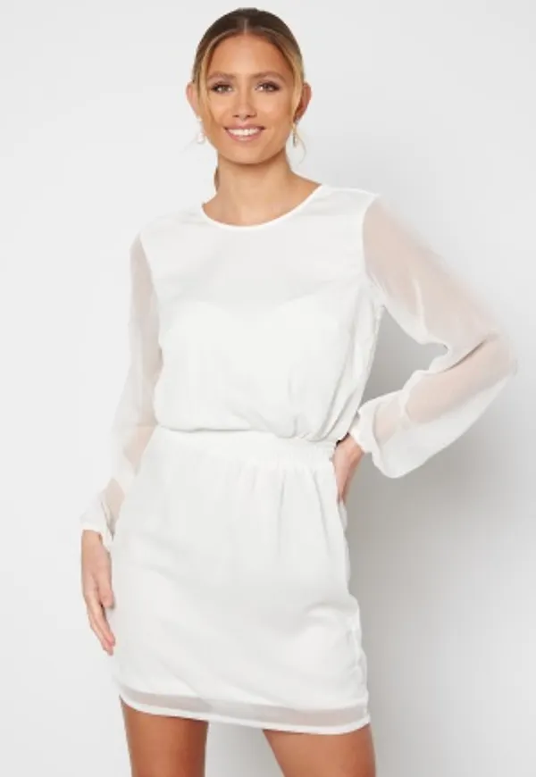 BUBBLEROOM Laurie dress White 40