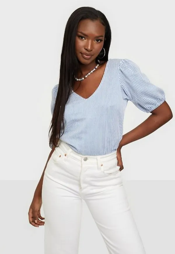 Vila Vimilac V-Neck S/S Top T-shirts