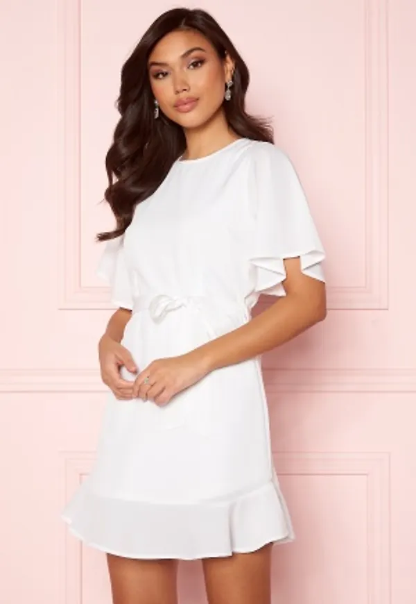 BUBBLEROOM Rhia Dress White 40