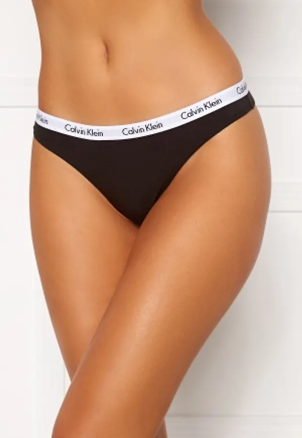 Calvin Klein 3P Thong 001 Black S