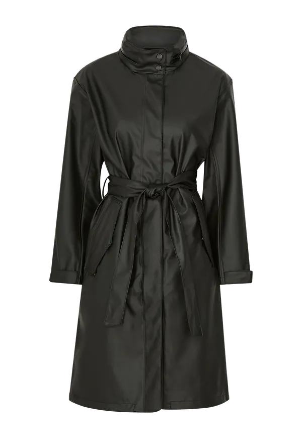 Tretorn - Regnkappa Ava Wrap Parka - Svart