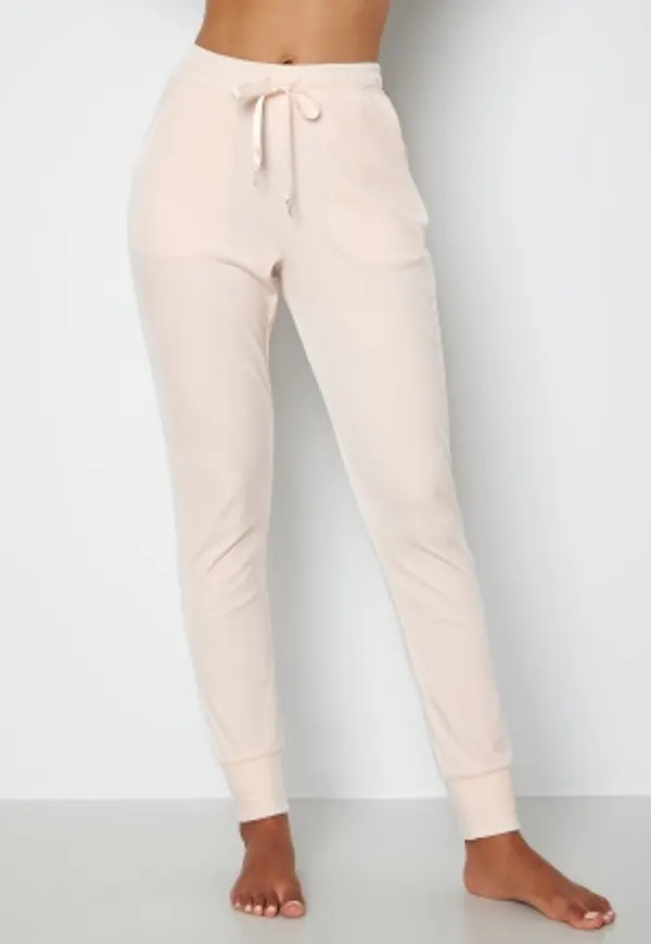 BUBBLEROOM Milia supersoft velvet jogger pants Light pink L