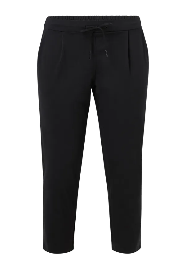Vero Moda Curve - Byxor vmEva Mr Loose String Pants Curve - Svart