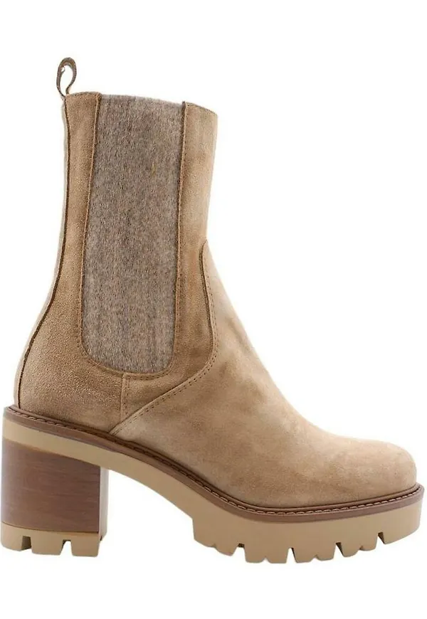 E mia - Boots - Beige - Dam - Storlek: 39 Eu,37 Eu,38 Eu,40 EU