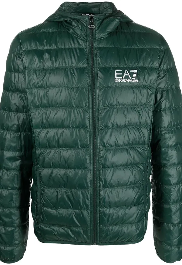 Ea7 Emporio Armani Core Identity puffer jacket - Grön