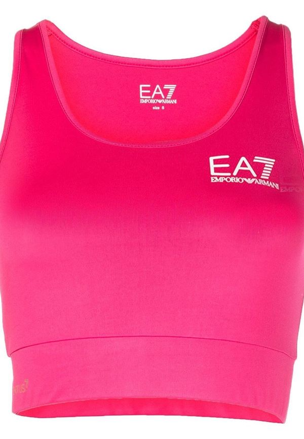 Ea7 Emporio Armani sport-BH med logotyp - Rosa