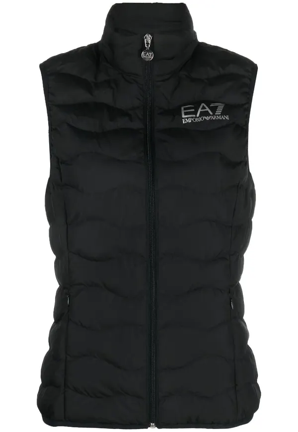 Ea7 Emporio Armani Train-Core Eco dunväst - Svart