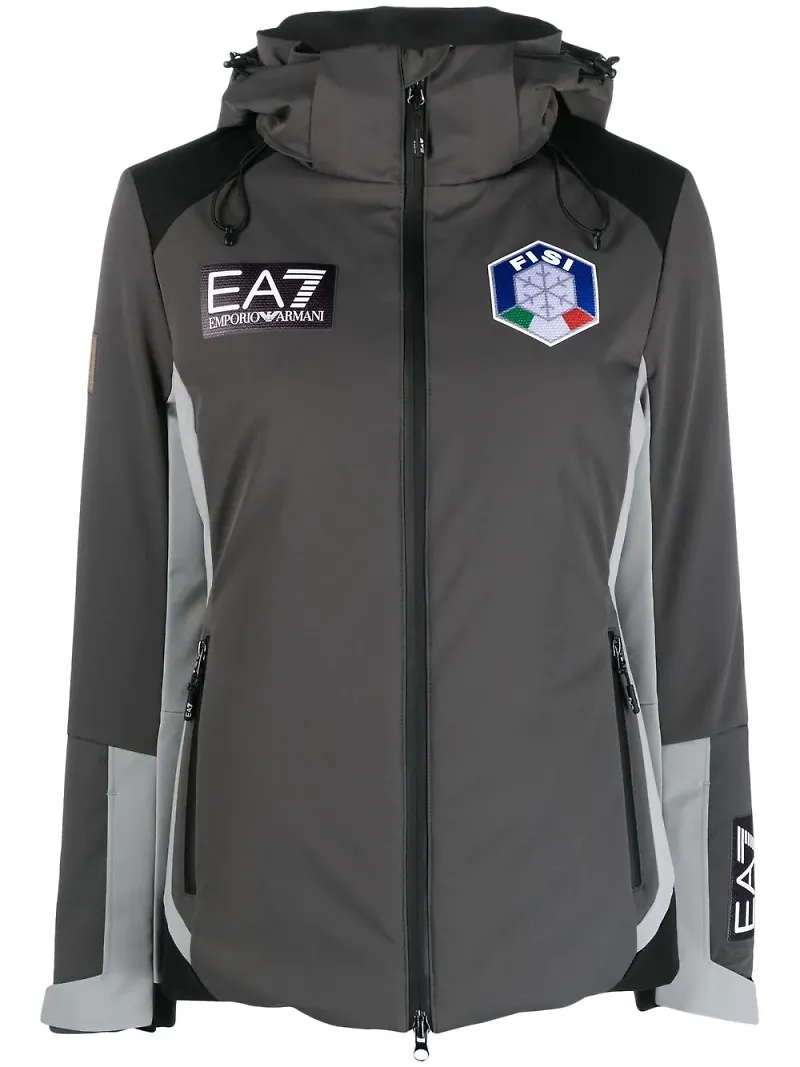 Ea7 Emporio Armani vadderad skidjacka - Grå