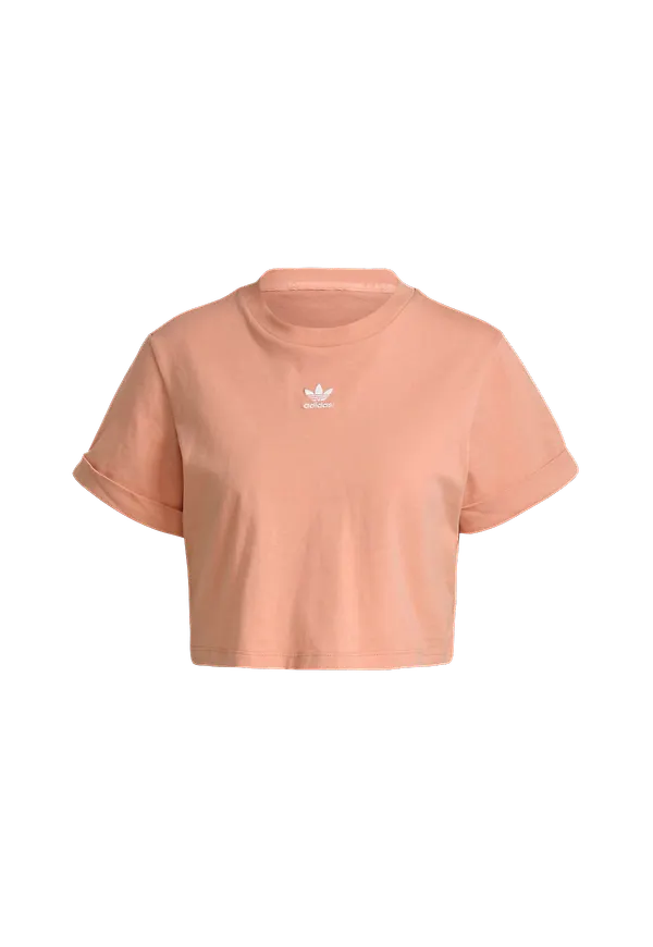 adidas Originals - Topp Adicolor Essentials Cropped Tee - Rosa