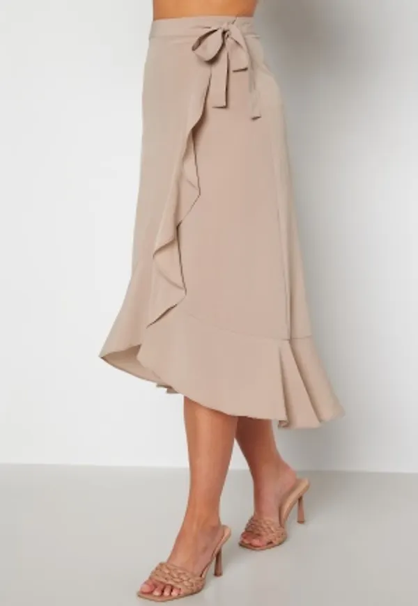 Bubbleroom Care Gillie Wrap Skirt Mole 42
