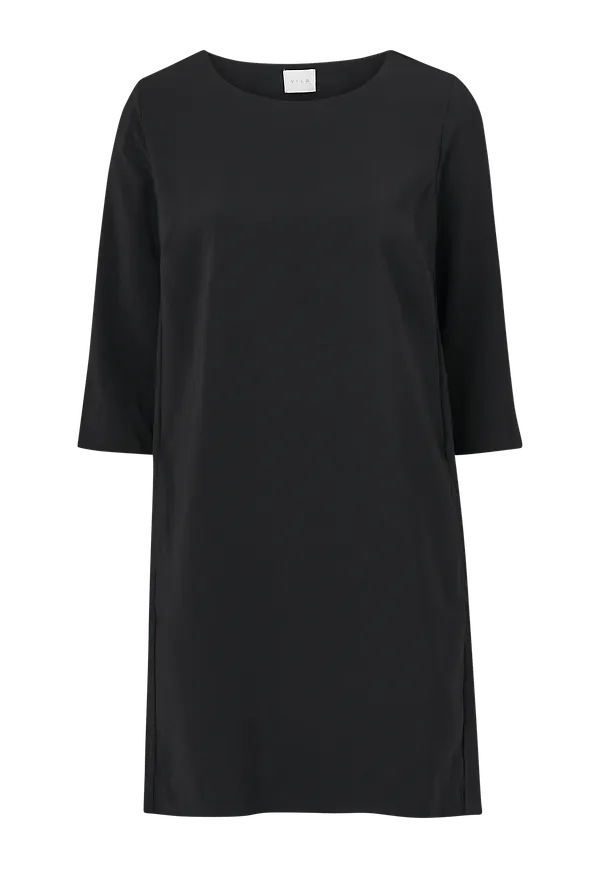Vila - Klänning viNathalia 3/4 Sleeve Dress - Svart