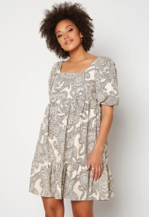 Object Collectors Item Adilla 2/4 Dress Sandshell AOP 36