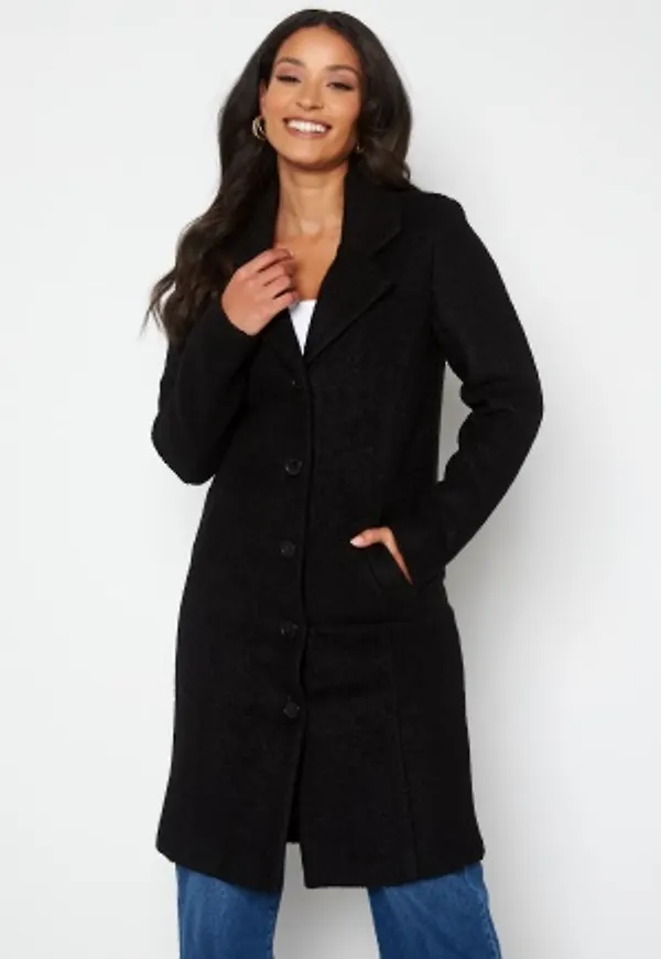 Happy Holly Corinne wool coat Black 52/54