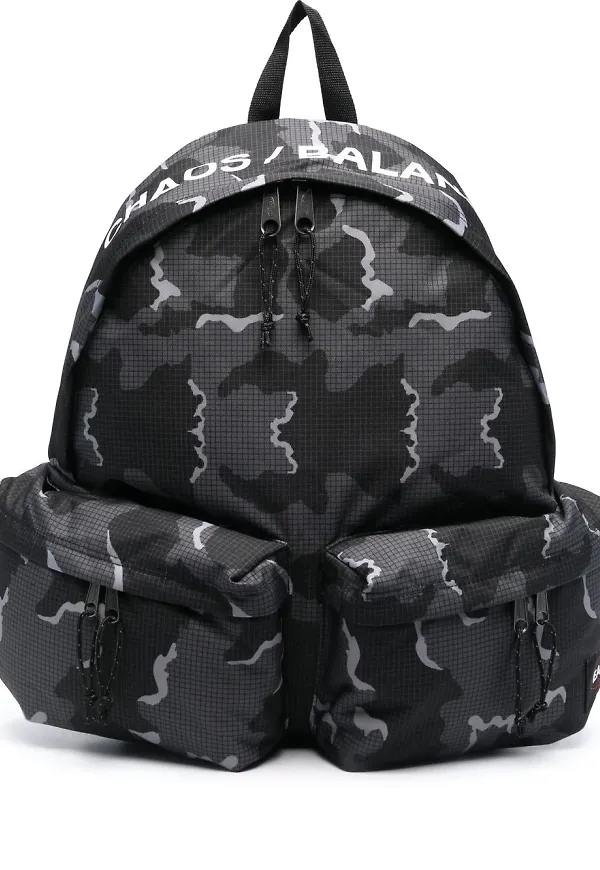 Eastpak ryggsäck med grafiskt mönster - Svart