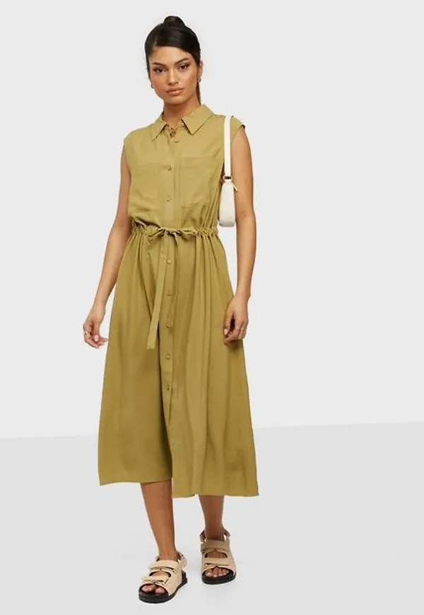 Y.A.S Yaskakira Sl Midi Dress Klänning