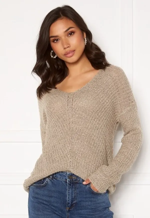JDY New Megan L/S Pullover Cement L