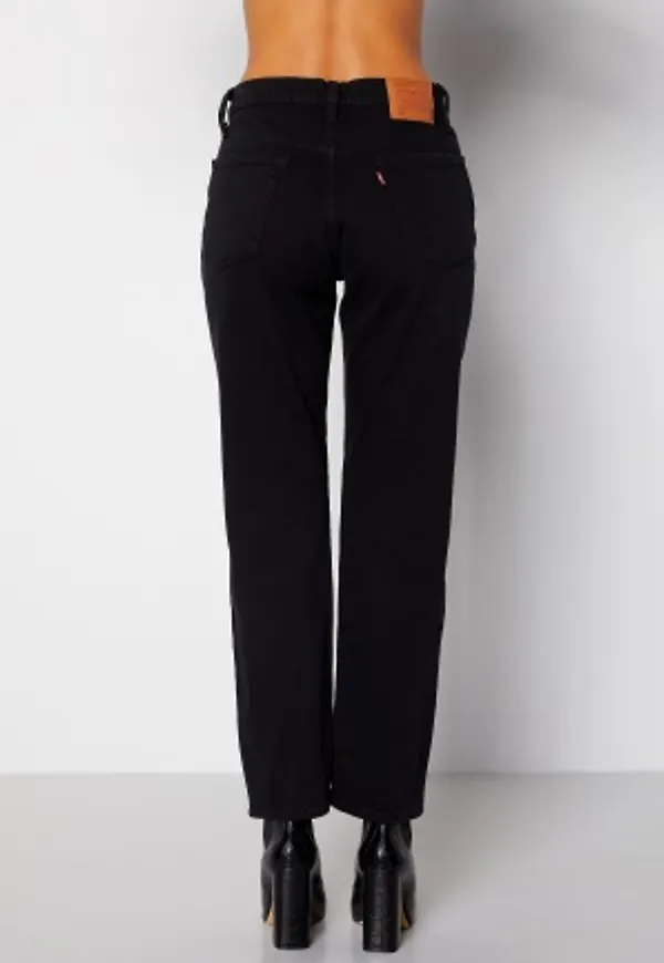 LEVI'S 501 Crop Jeans 0085 Black Heart 28/28