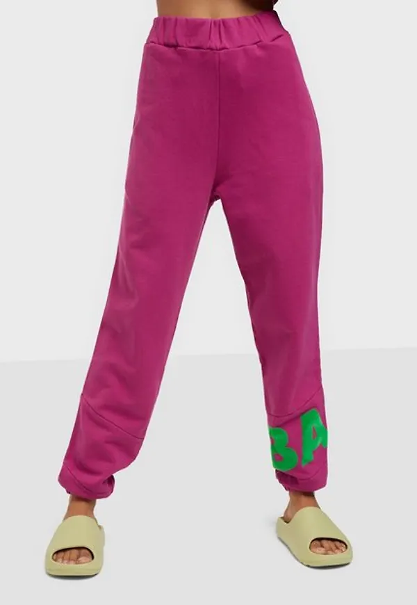 BALL Ball Cph Flock Sweat Pants Mjukisbyxor Berry