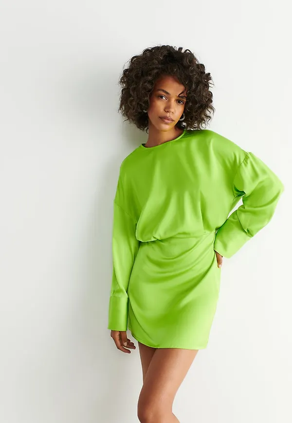 Ebba satin dress