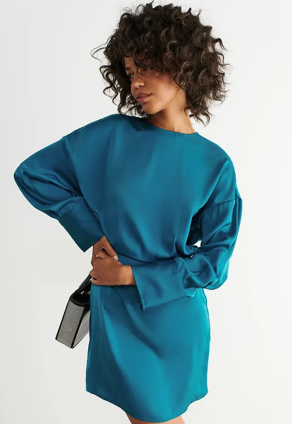 Ebba satin dress
