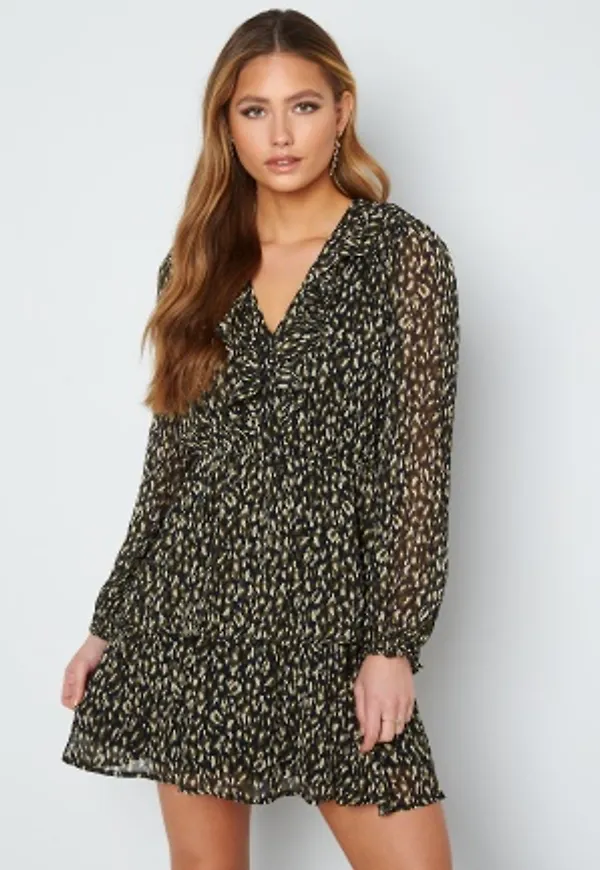 ONLY Ellie Philippa LS Short Dress Olive Drab S