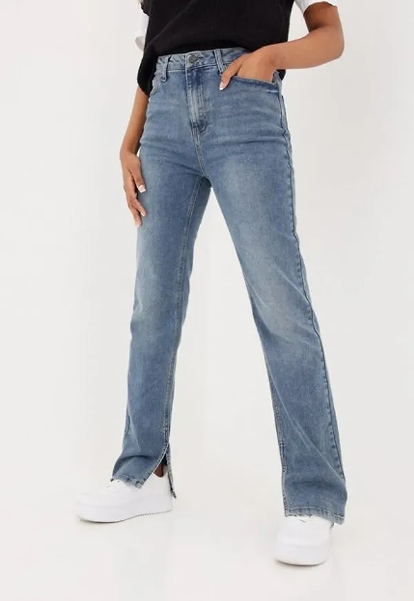 Object Collectors Item Objallison Denim Mw Jeans 117 High waisted jeans