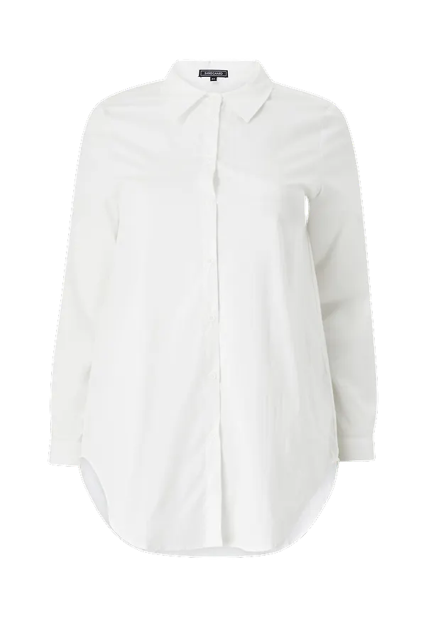 Sandgaard - Skjorta Stockholm Loose Shirt - Vit