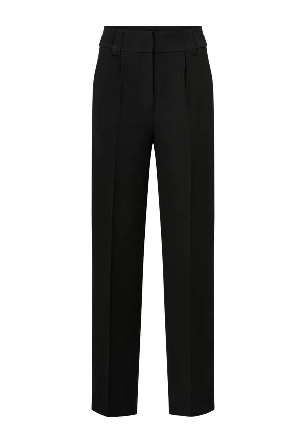 JDY - Byxor jdyTiger HW Pant W WVN - Svart