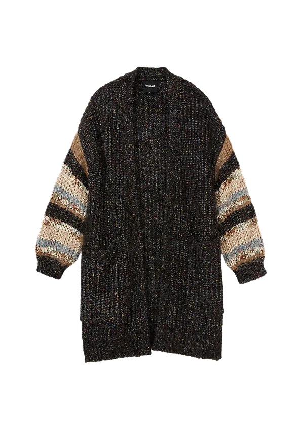 Desigual - Cardigan Jers_Boa - Svart