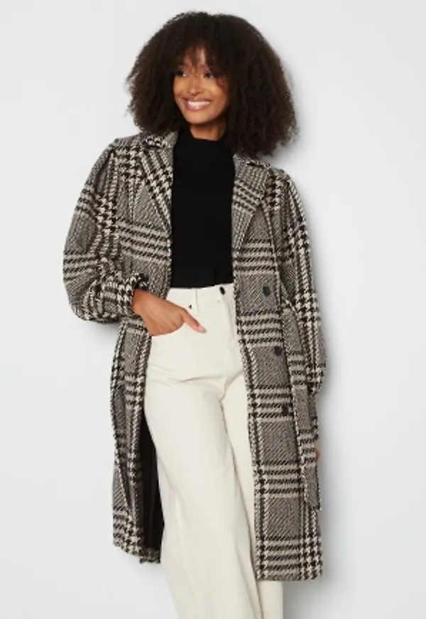 Y.A.S Ponga LS Wool Coat Black XL