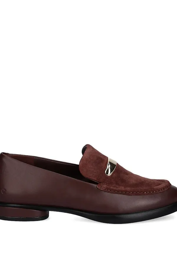 ECCO loafers i mocka - Brun