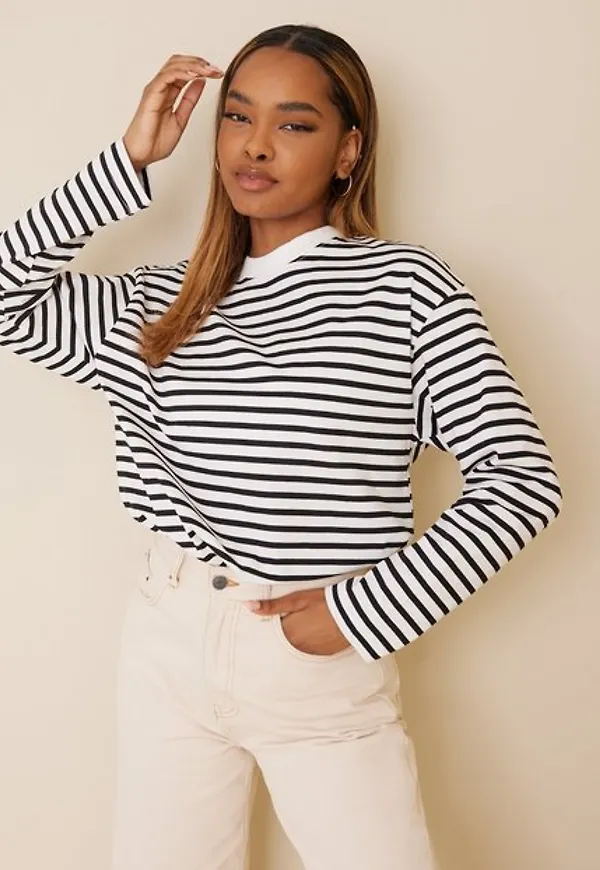 Gina Tricot Basic long sleeve tee Långärmade toppar
