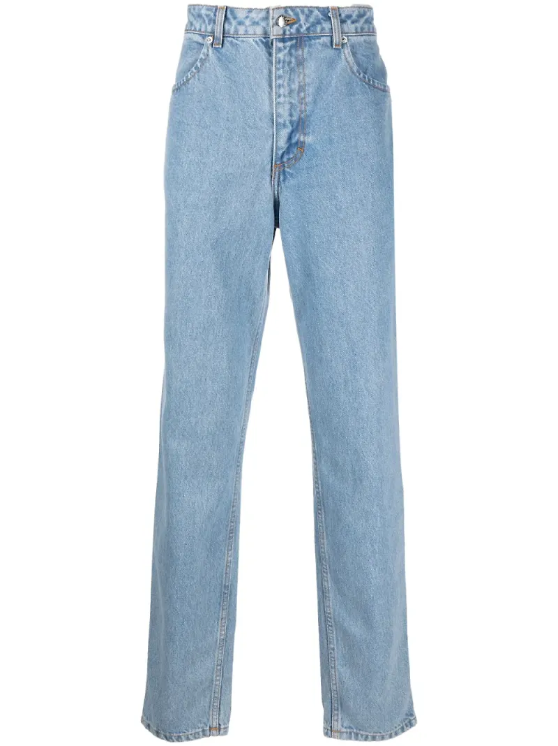 Eckhaus Latta straight-jeans - Blå