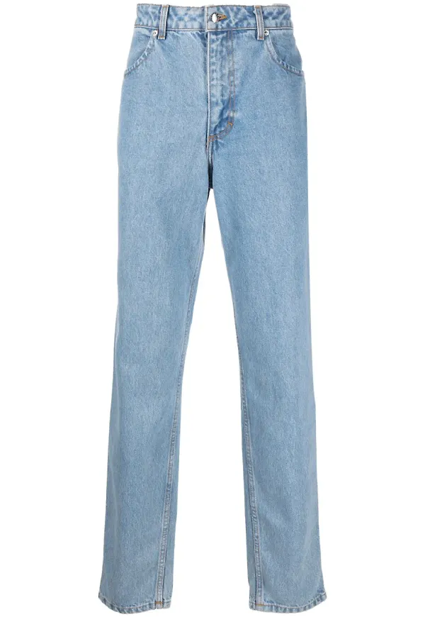 Eckhaus Latta straight-jeans - Blå
