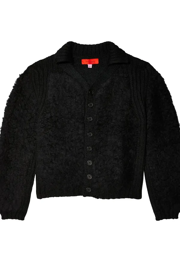 Eckhaus Latta Teddy kofta - Svart