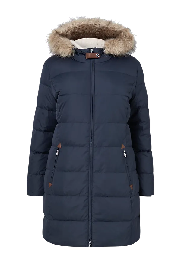 Lauren Ralph Lauren Curve - Dunkappa FX LT HD DW Down Fill - Blå