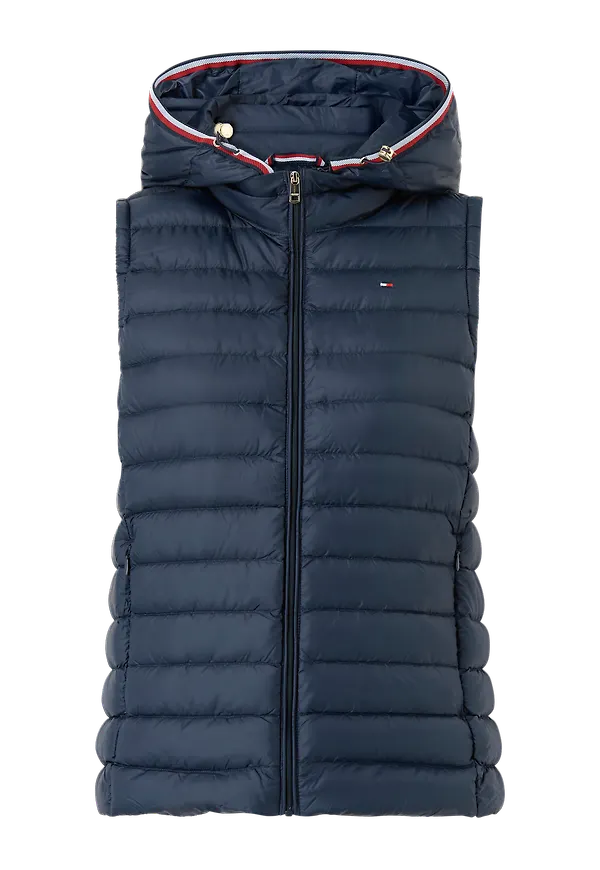 Tommy Hilfiger - Dunväst TH Ess LW Down Vest - Blå