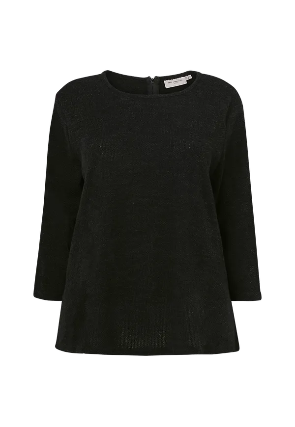 Only Carmakoma - Topp carMartha 3/4 Top - Svart