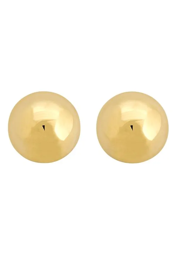 MQ Marqet Edblad Bead Studs Maxi Gold Örhängen Gold Dam One