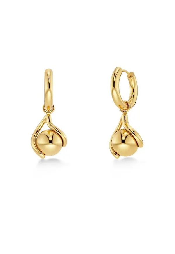 MQ Marqet Edblad Buddy Hoops s Gold Örhängen Gold Dam One