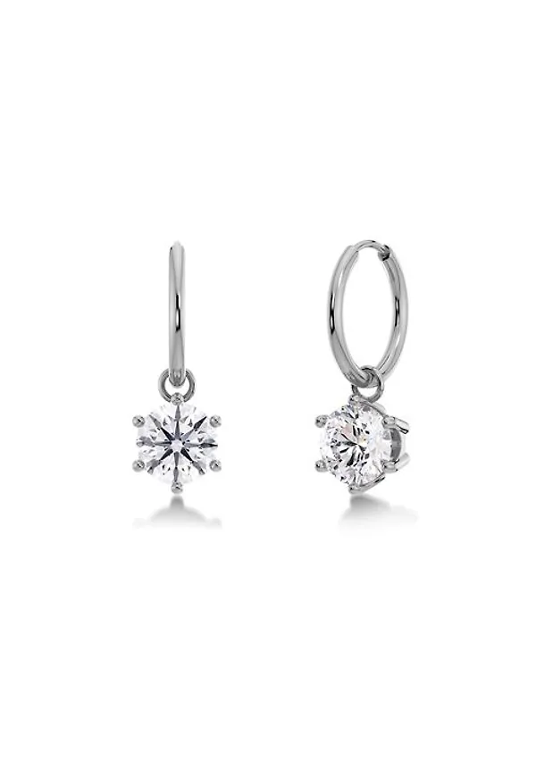 Edblad Crown hoops l steel Örhängen
