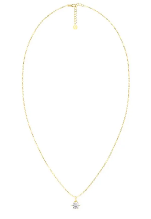 Crown necklace gold