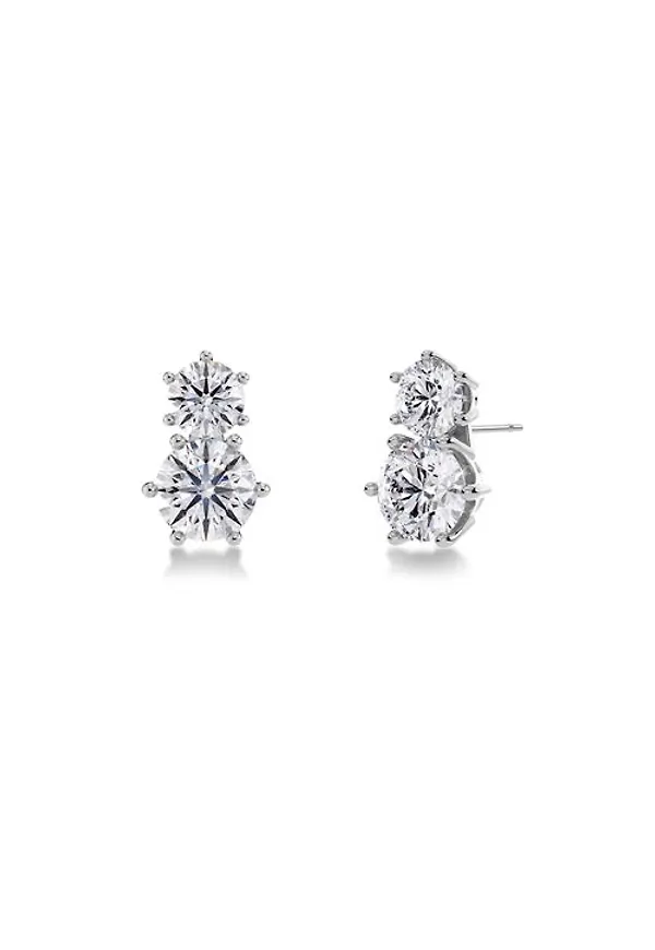 Edblad Crown studs duo stee Accessoarer