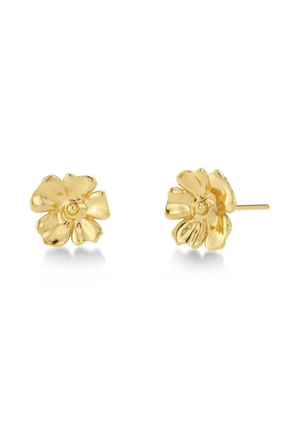 MQ Marqet Edblad Floral Studs s Gold Örhängen Gold Dam One
