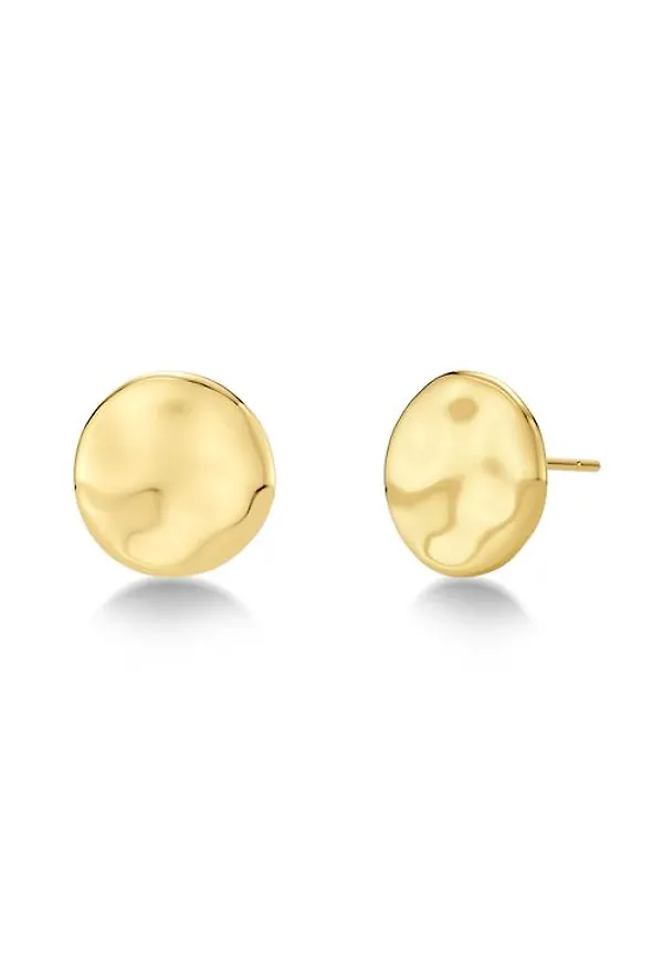 Edblad Flowy studs gold Örhängen