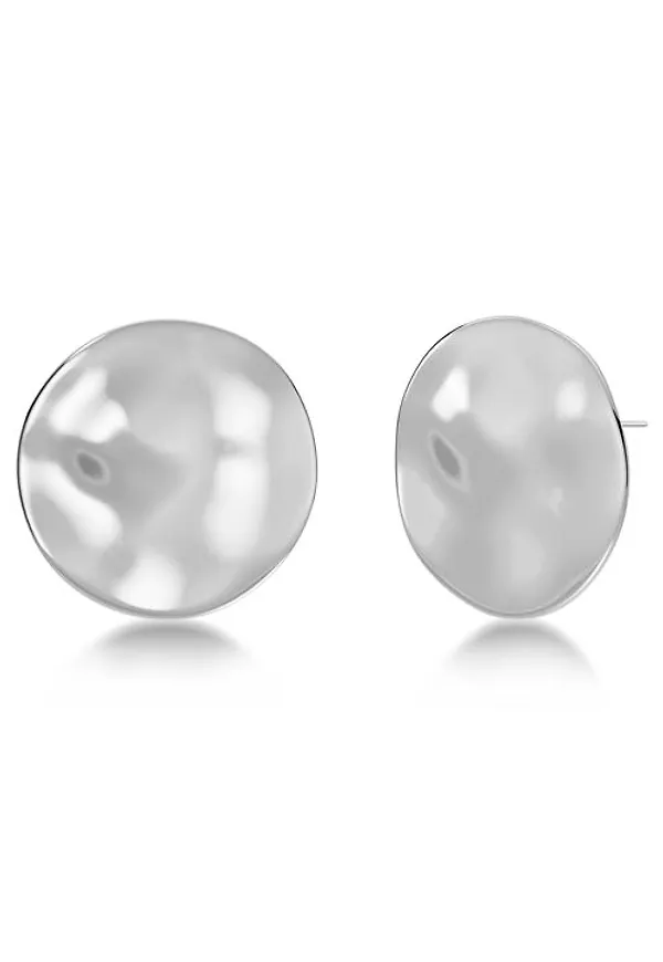 MQ Marqet Edblad Flowy Studs Maxi Ste Örhängen Steel Dam One