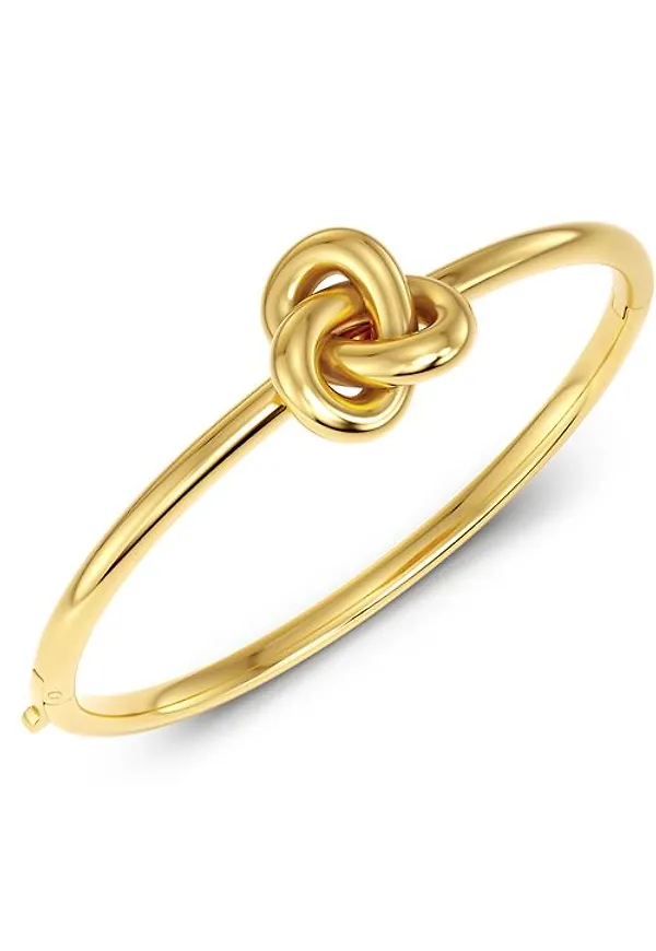 Infinity knot bangle